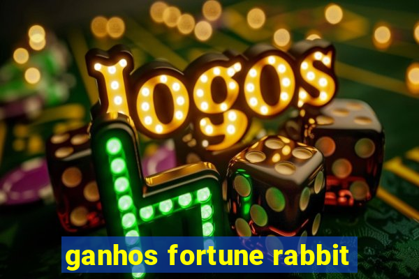 ganhos fortune rabbit